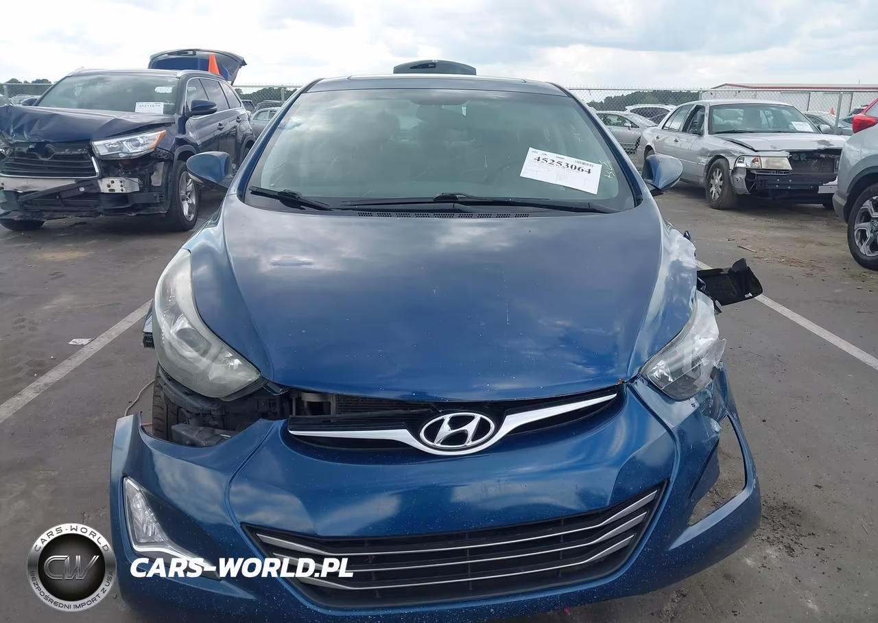 2014 Hyundai Elantra Sport VIN:KMHDH4AH2EU211122 - 12