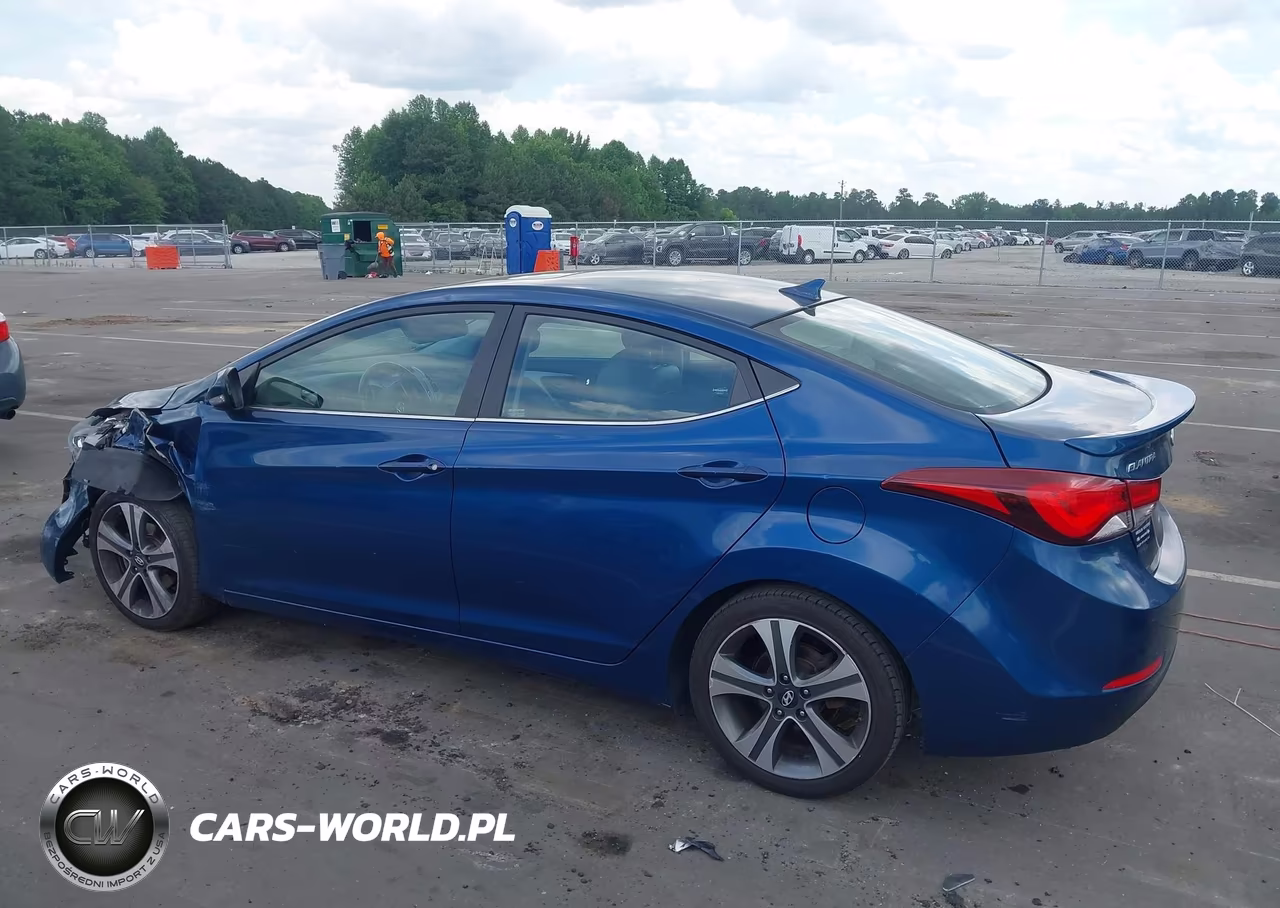 2014 Hyundai Elantra Sport VIN:KMHDH4AH2EU211122 - 14