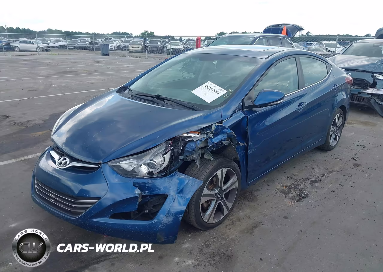 2014 Hyundai Elantra Sport VIN:KMHDH4AH2EU211122 - 2