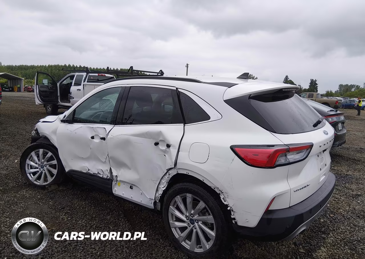 2022 Ford Escape Titanium Hybrid VIN:1FMCU9DZ1NUA92889 - 3