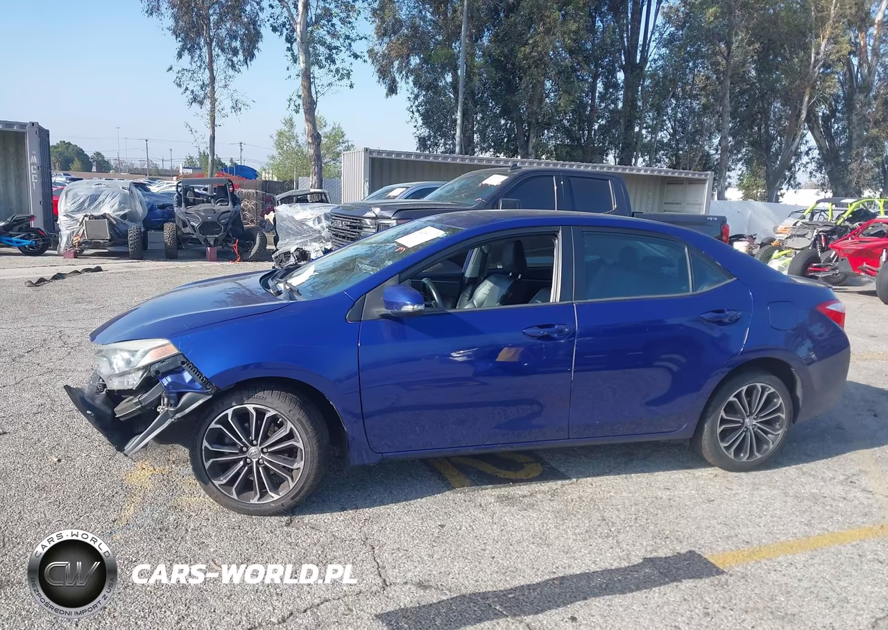 2014 Toyota Corolla S Plus VIN:5YFBURHE4EP118485 - 15