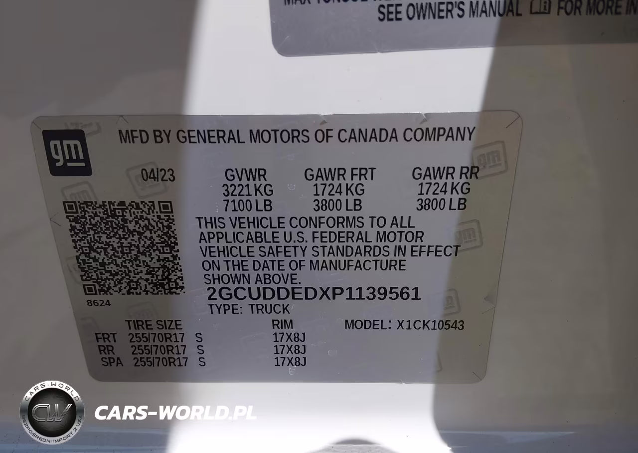 2023 Chevrolet Silverado 1500 4Wd Standard Bed Lt VIN:2GCUDDEDXP1139561 - 9