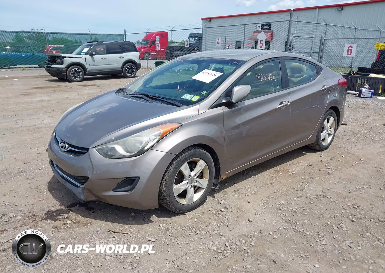 2011 Hyundai Elantra Gls VIN:5NPDH4AE6BH001087 - 2