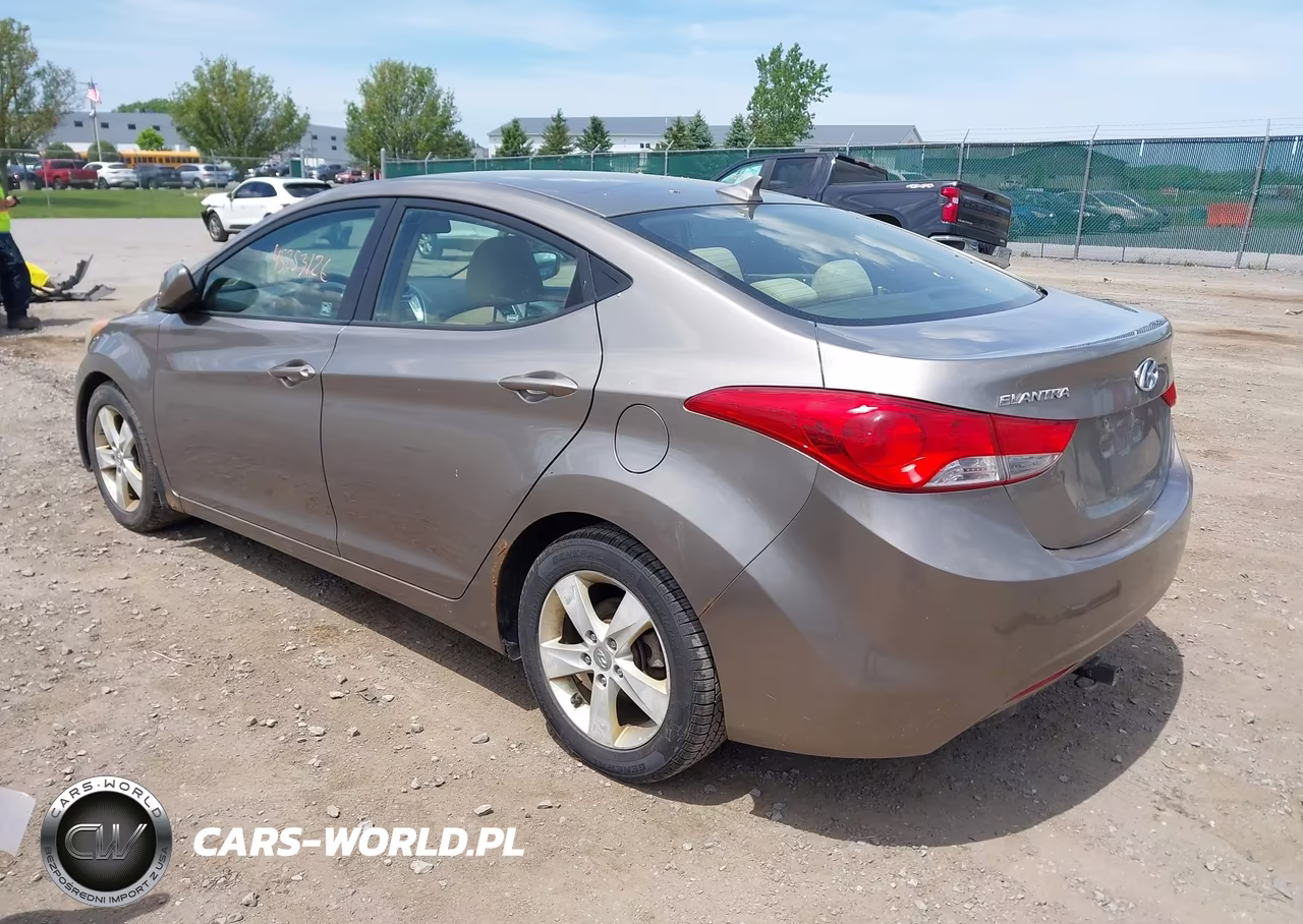 2011 Hyundai Elantra Gls VIN:5NPDH4AE6BH001087 - 3
