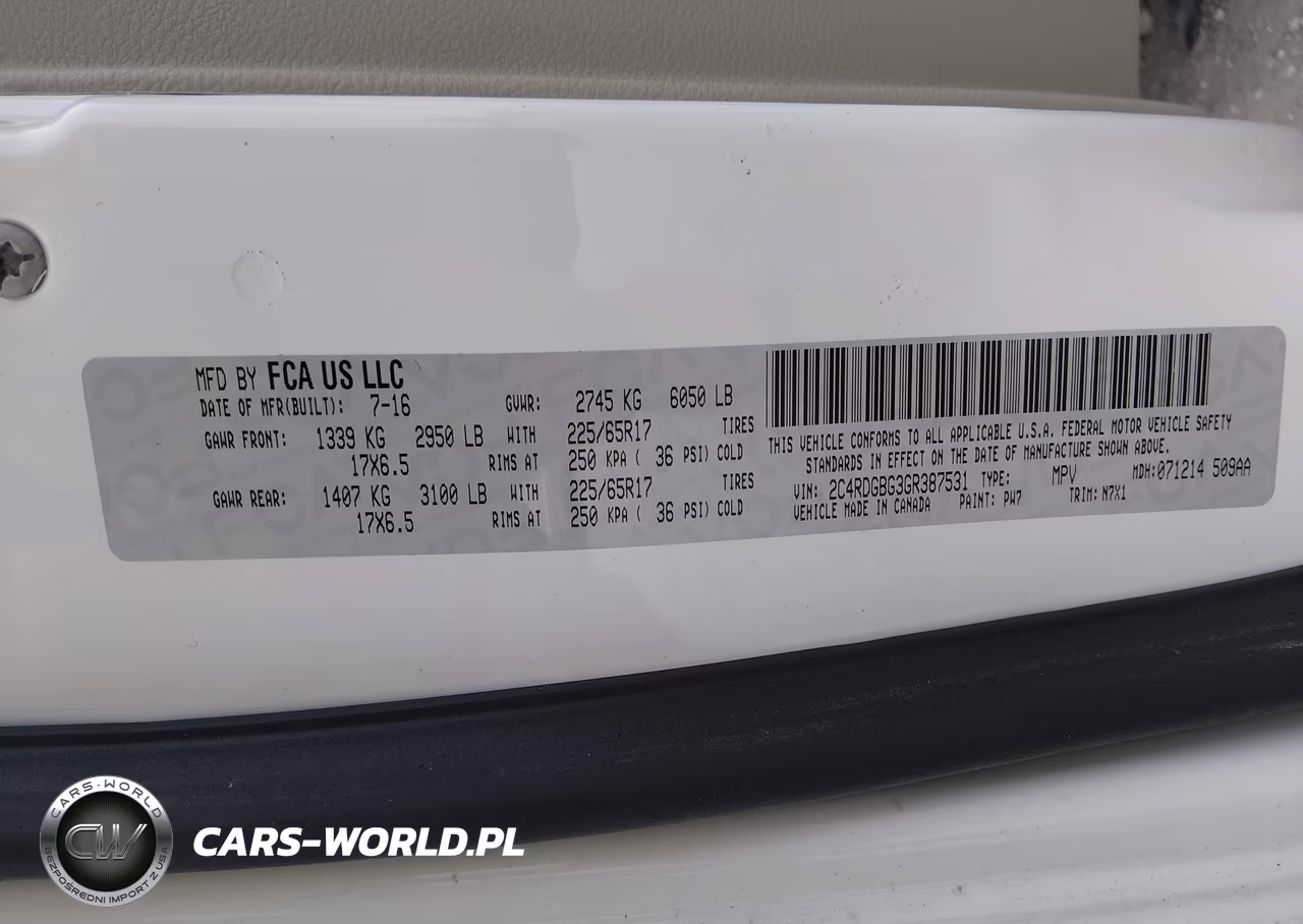 2016 Dodge Grand Caravan Se Plus VIN:2C4RDGBG3GR387531 - 9