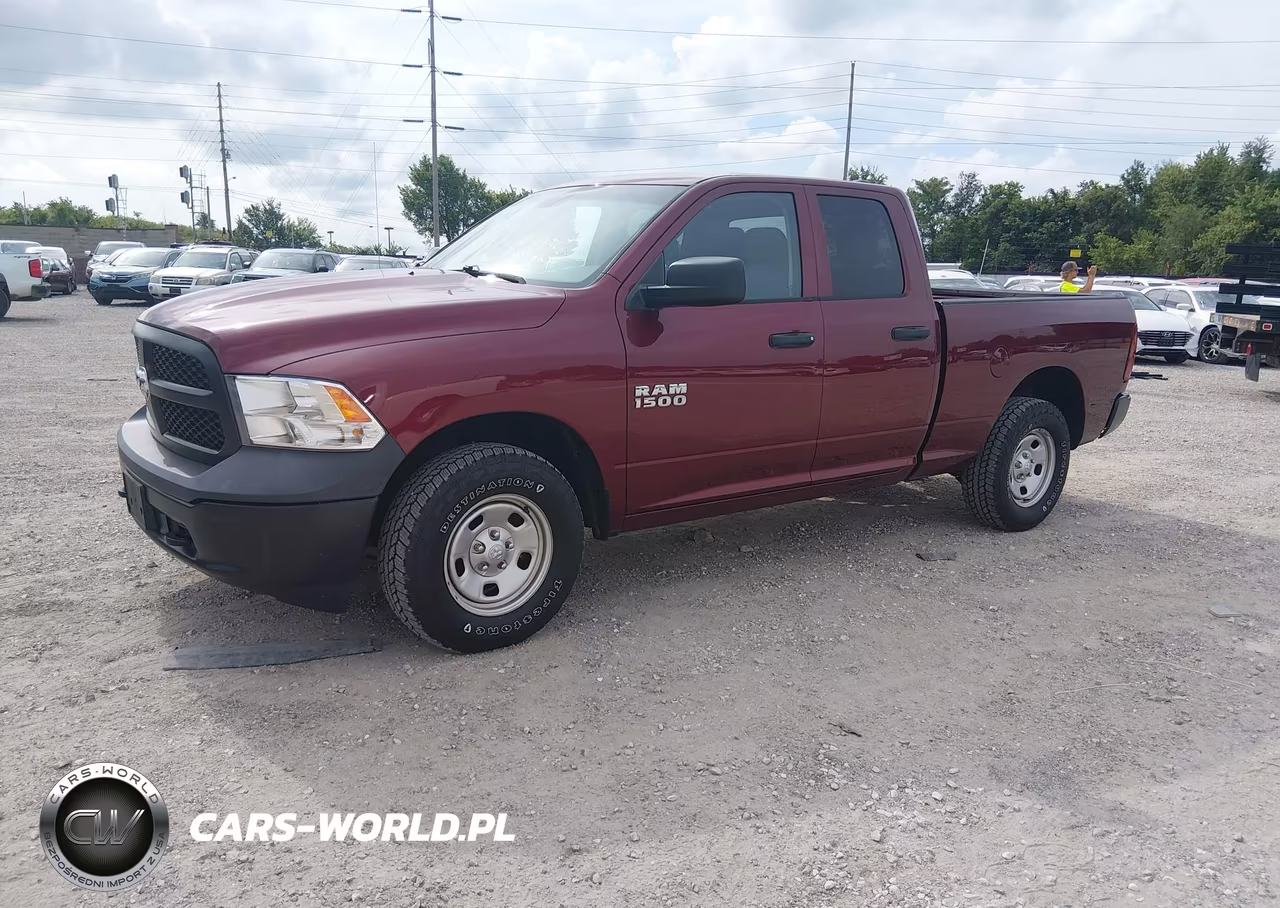 2018 Ram 1500 Tradesman 4X4 6'4 Box VIN:1C6RR7FG6JS326098 - 2