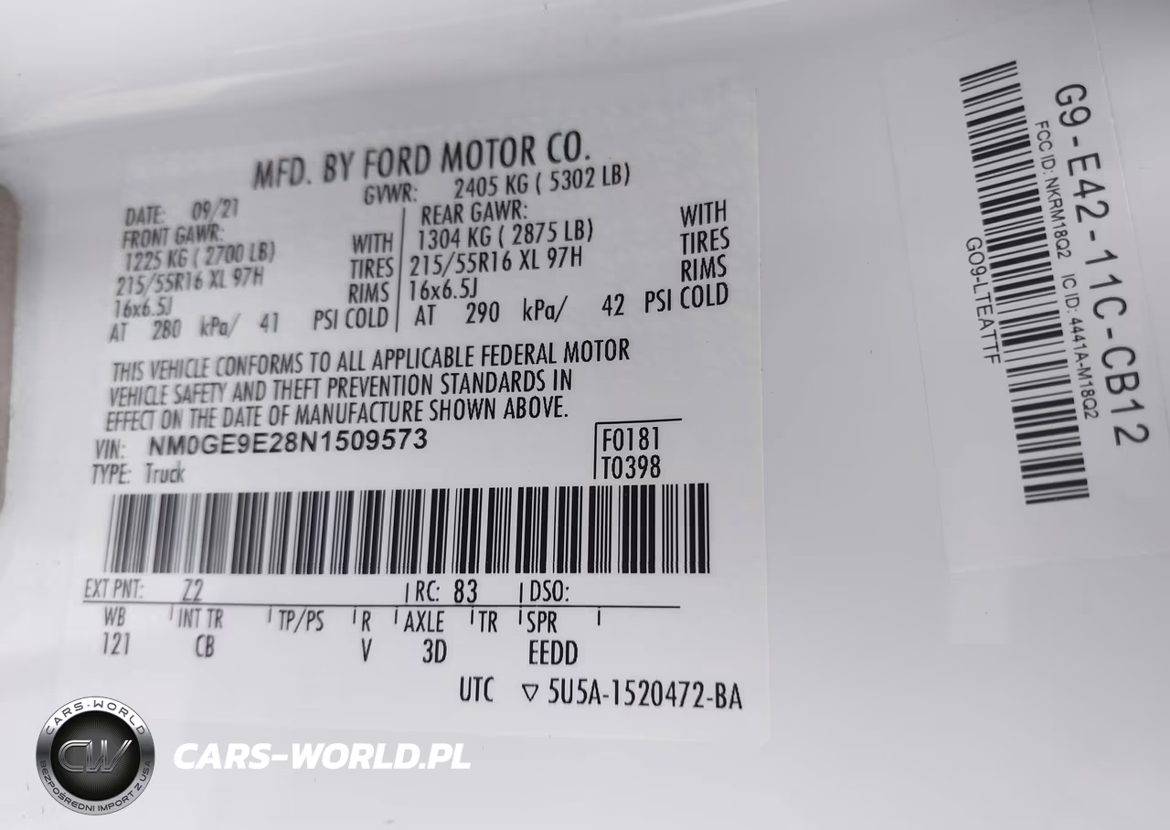 2022 Ford Transit Connect Xl Passenger VIN:NM0GE9E28N1509573 - 9
