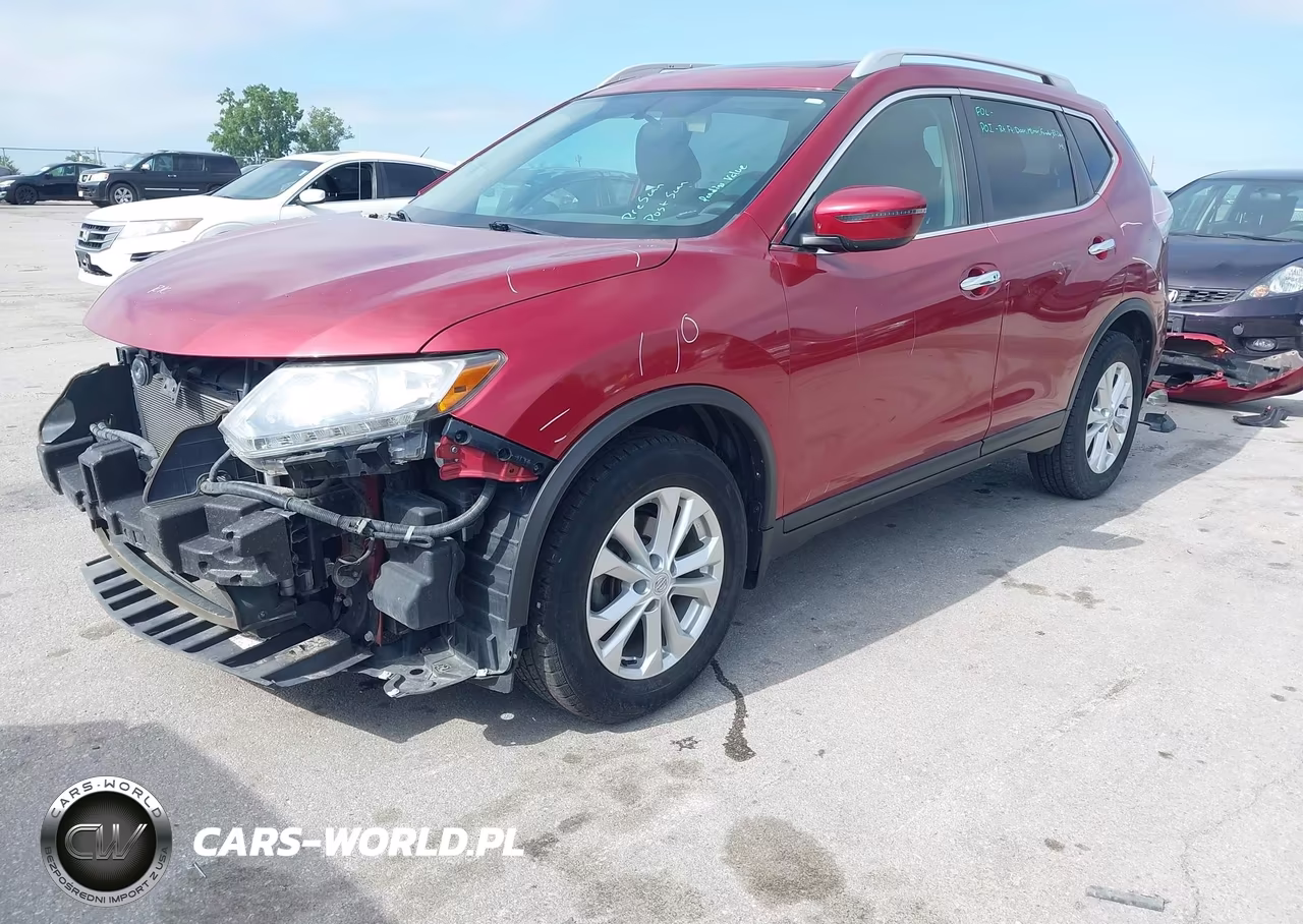 2016 Nissan Rogue Sv VIN:5N1AT2MV3GC883304 - 2