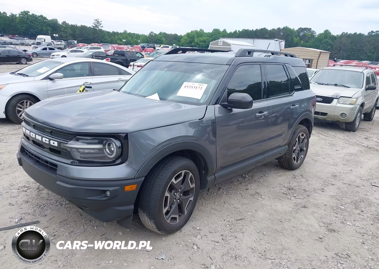 2022 Ford Bronco Sport Outer Banks VIN:3FMCR9C69NRD77873 - 2