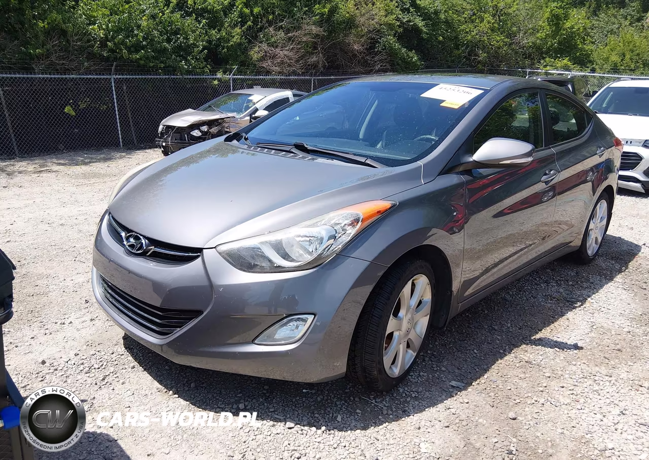 2012 Hyundai Elantra Limited VIN:5NPDH4AEXCH100237 - 2