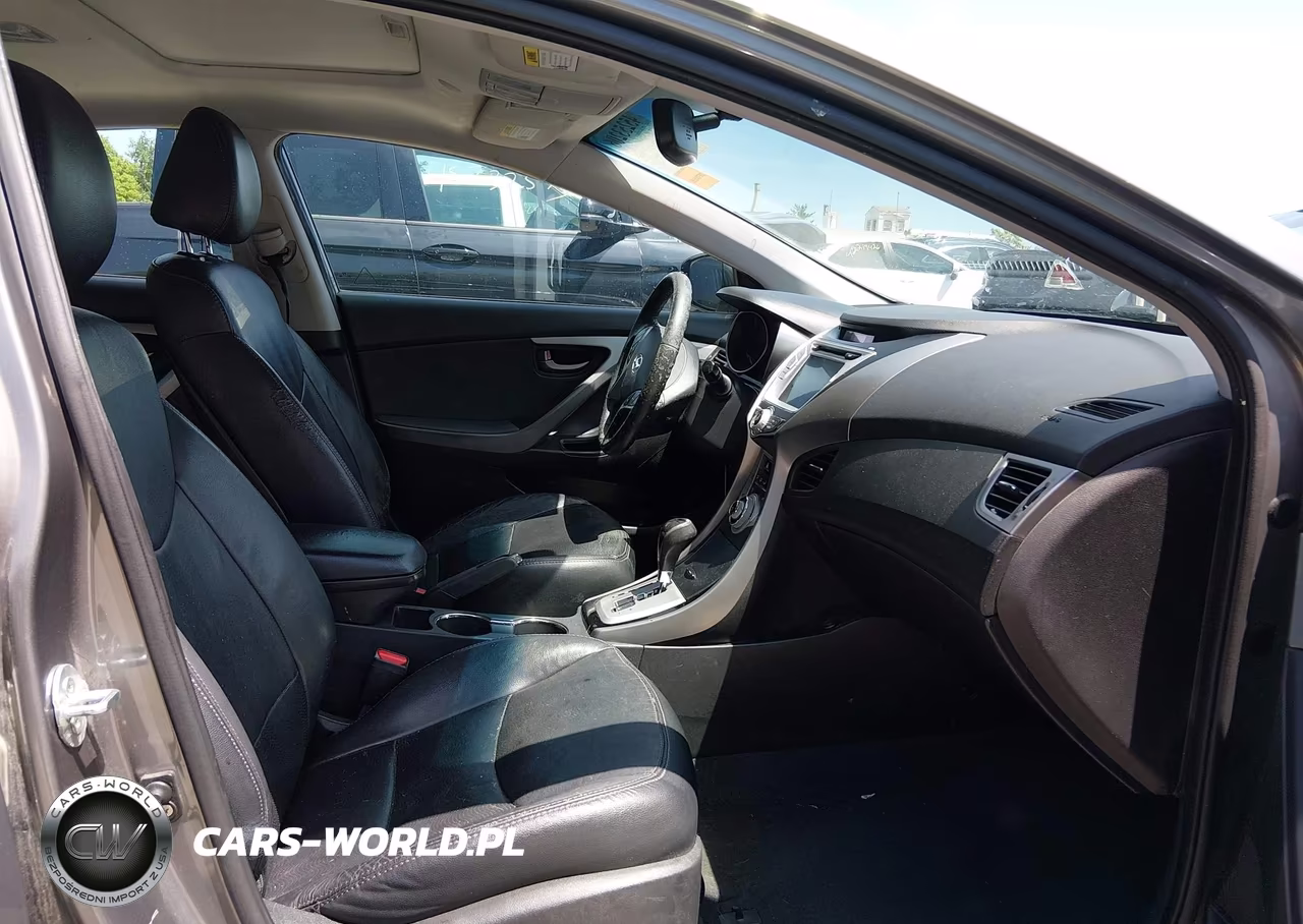 2012 Hyundai Elantra Limited VIN:5NPDH4AEXCH100237 - 5