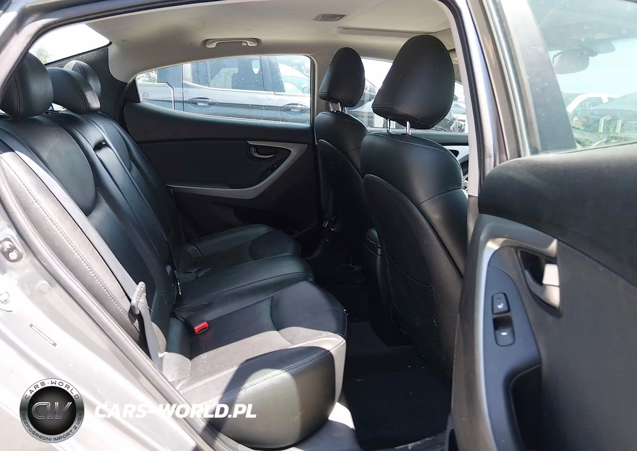 2012 Hyundai Elantra Limited VIN:5NPDH4AEXCH100237 - 8