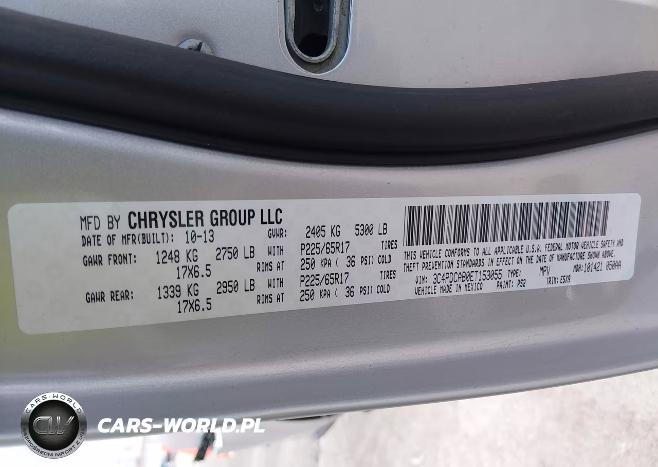 2014 Dodge Journey American Value Pkg VIN:3C4PDCAB0ET153055 - 9