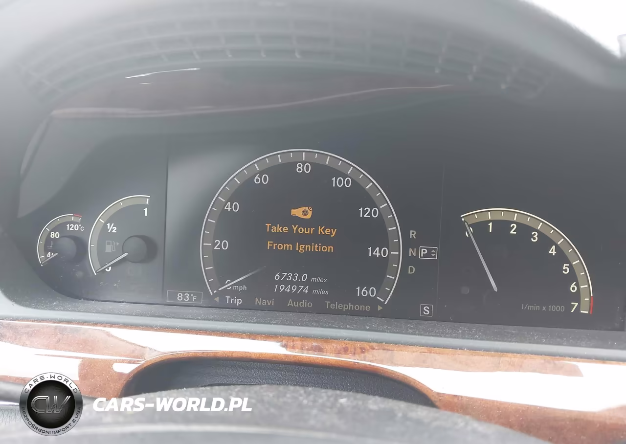 2008 Mercedes-Benz S 550 VIN:WDDNG71X28A168434 - 7