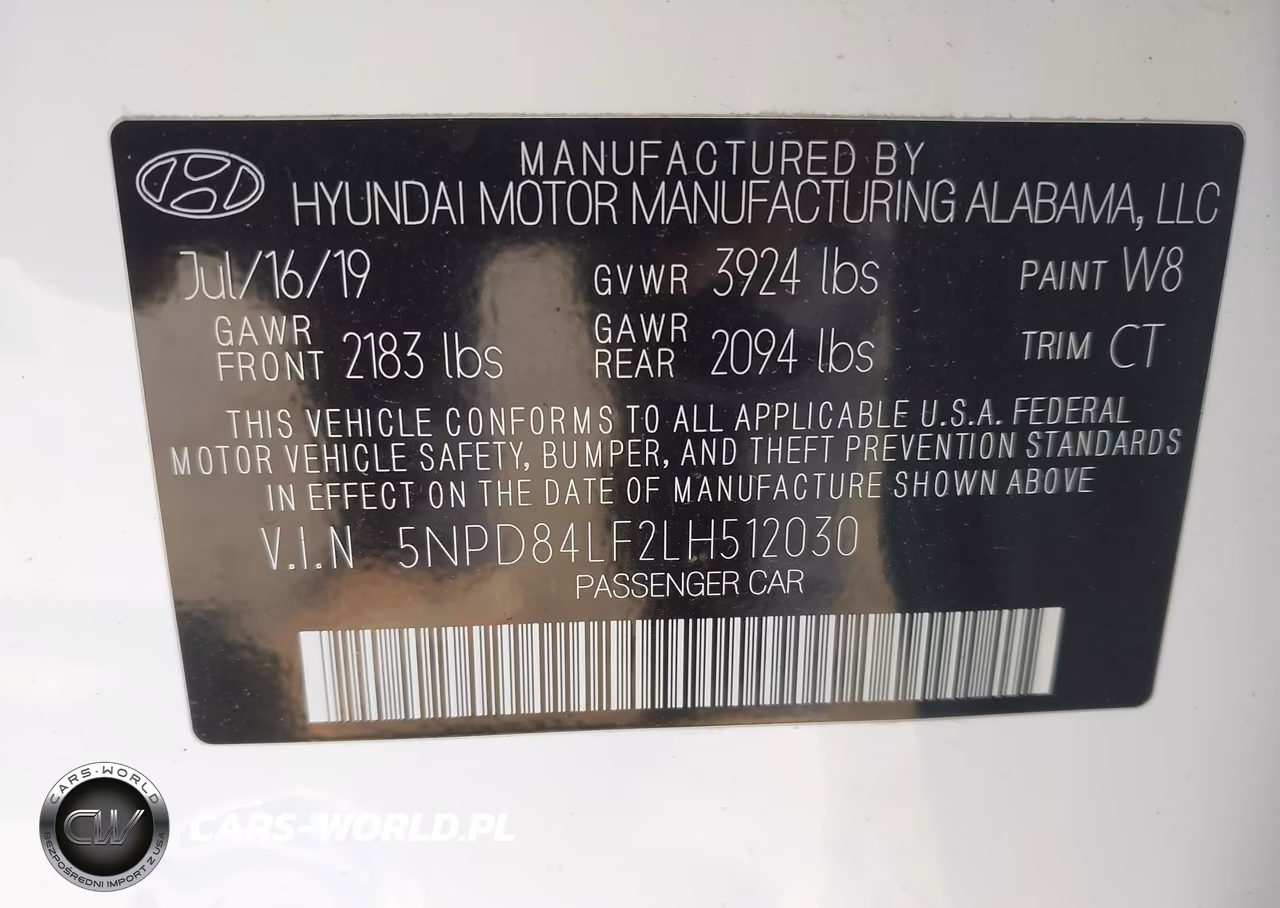 2020 Hyundai Elantra Sel VIN:5NPD84LF2LH512030 - 9