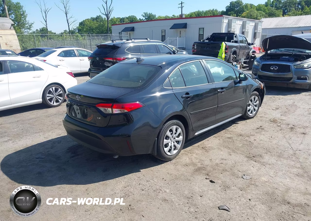 2024 Toyota Corolla Le VIN:JTDB4MEE6R3022749 - 4