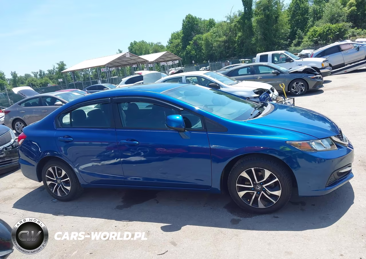 2013 Honda Civic Ex VIN:19XFB2F80DE030657 - 13