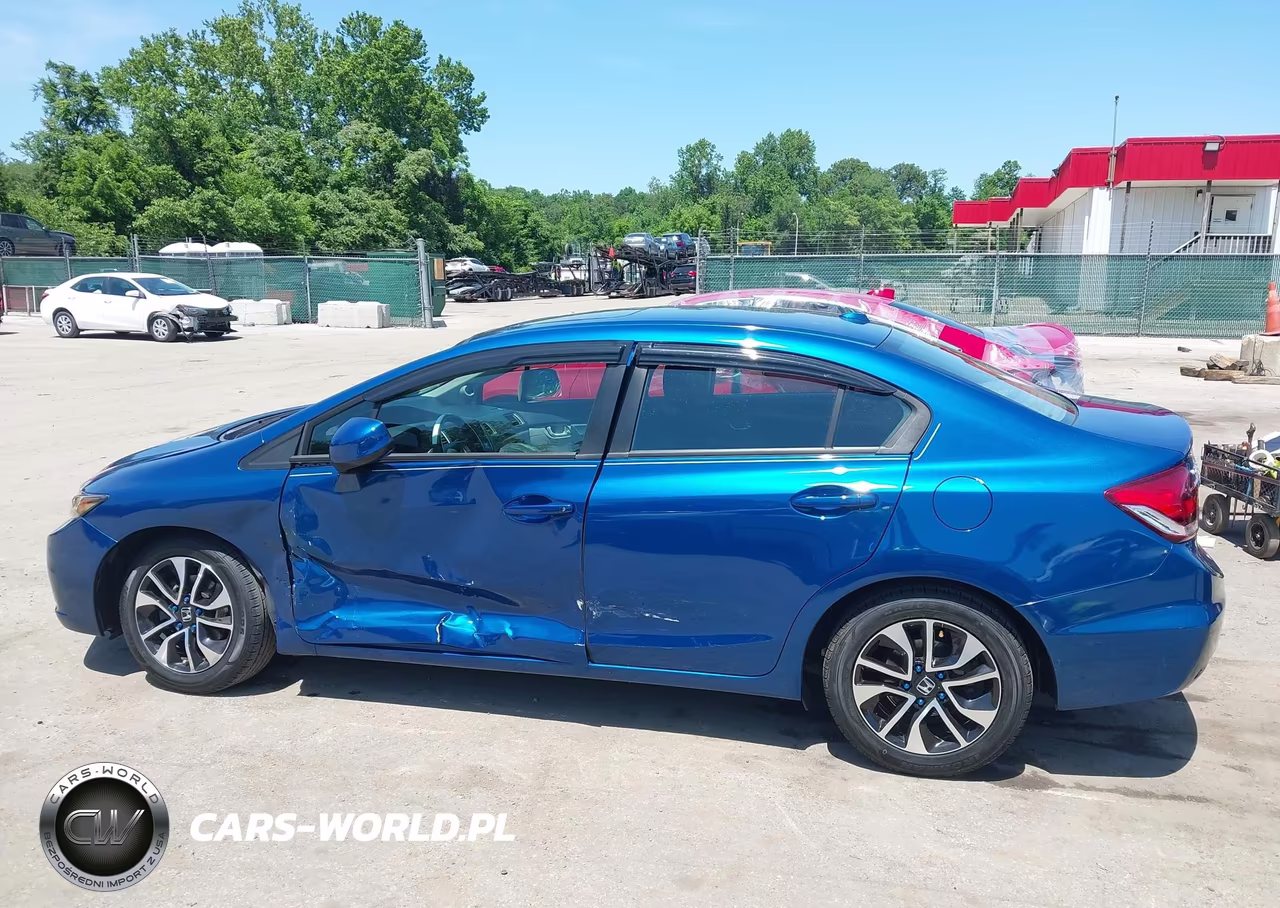 2013 Honda Civic Ex VIN:19XFB2F80DE030657 - 14