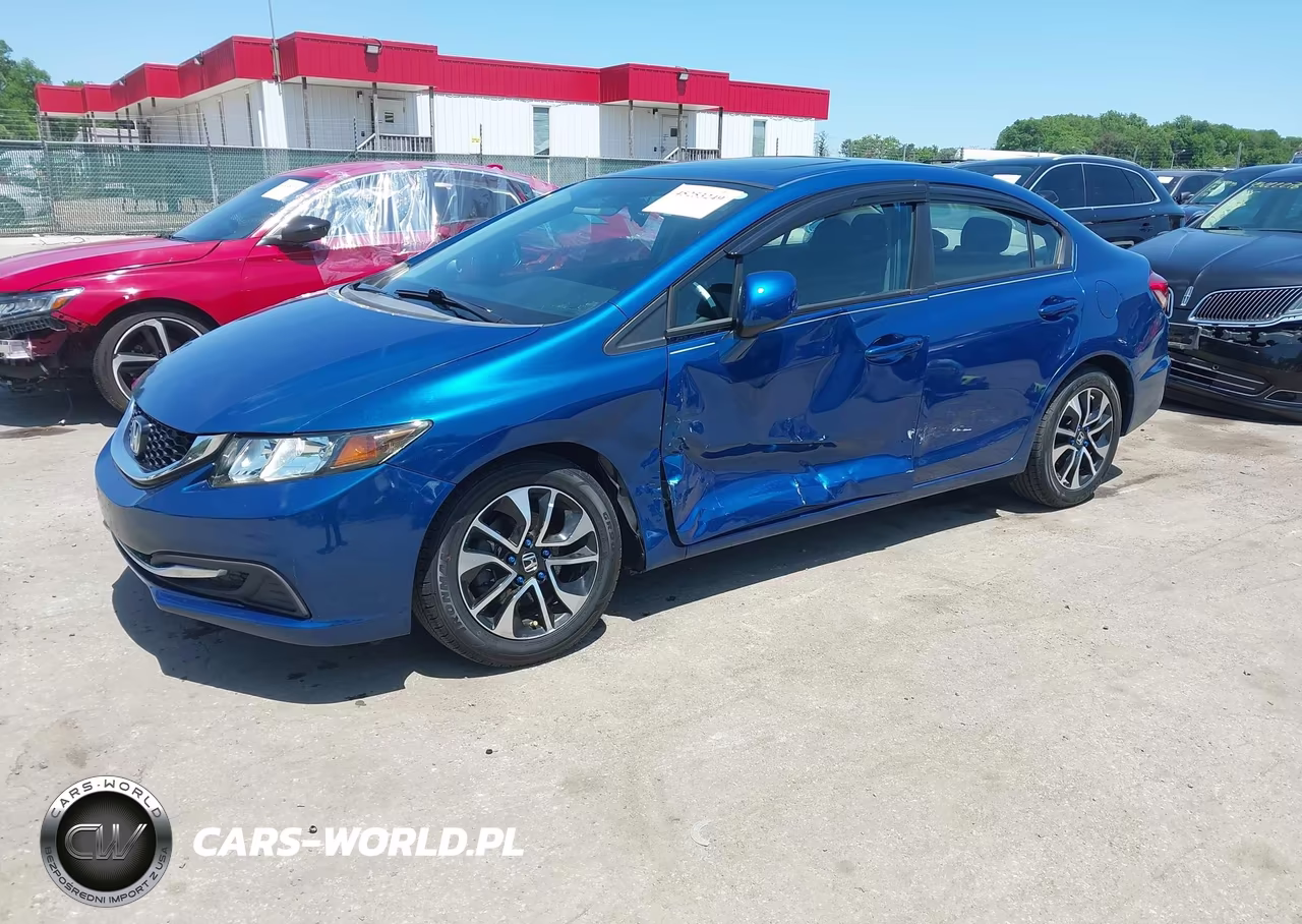 2013 Honda Civic Ex VIN:19XFB2F80DE030657 - 2