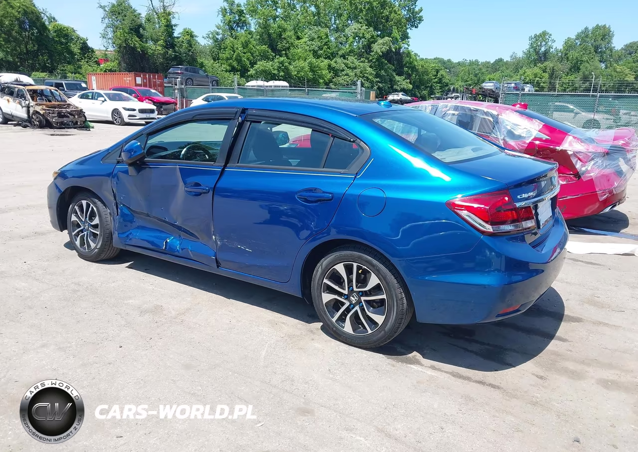 2013 Honda Civic Ex VIN:19XFB2F80DE030657 - 3