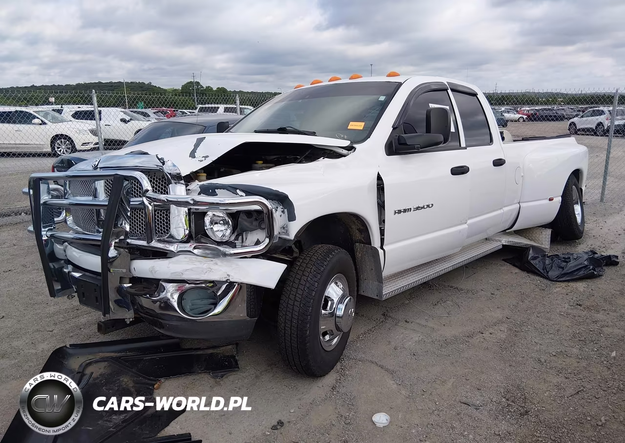 2003 Dodge Ram 3500 Slt-Laramie-St VIN:3D7MA48633G725161 - 2