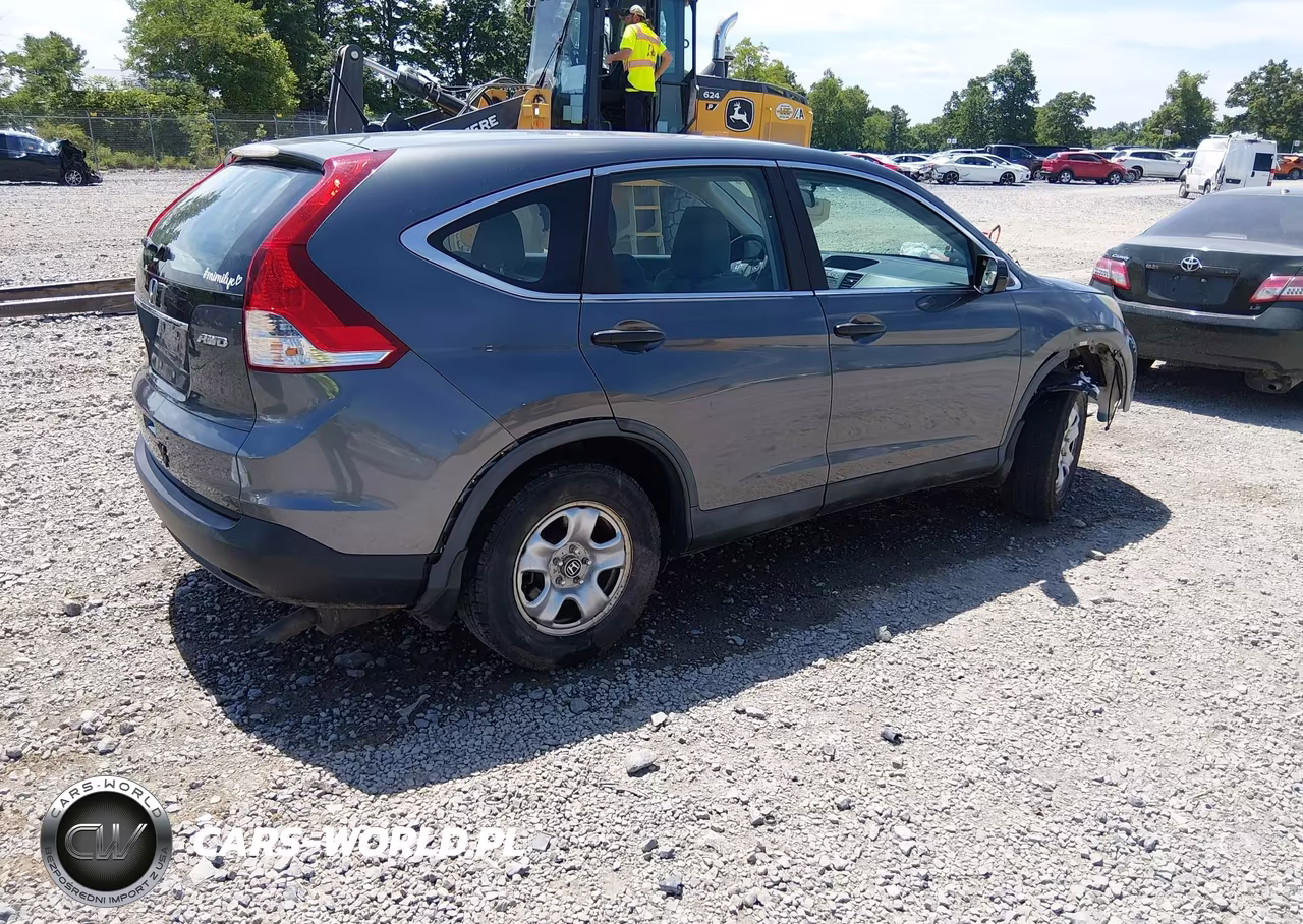 2013 Honda Cr-V Lx VIN:2HKRM4H30DH638517 - 4