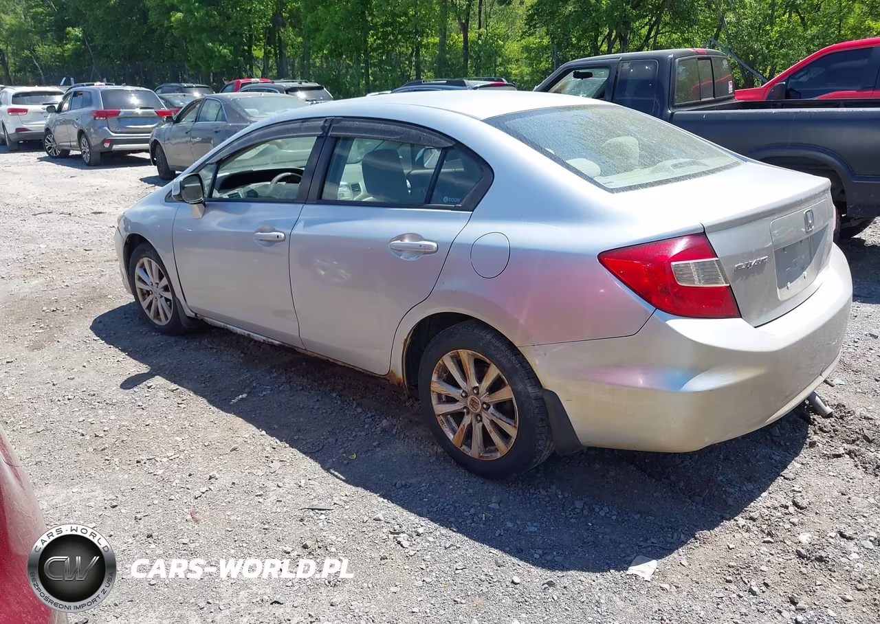 2012 Honda Civic Ex VIN:2HGFB2F85CH333938 - 3