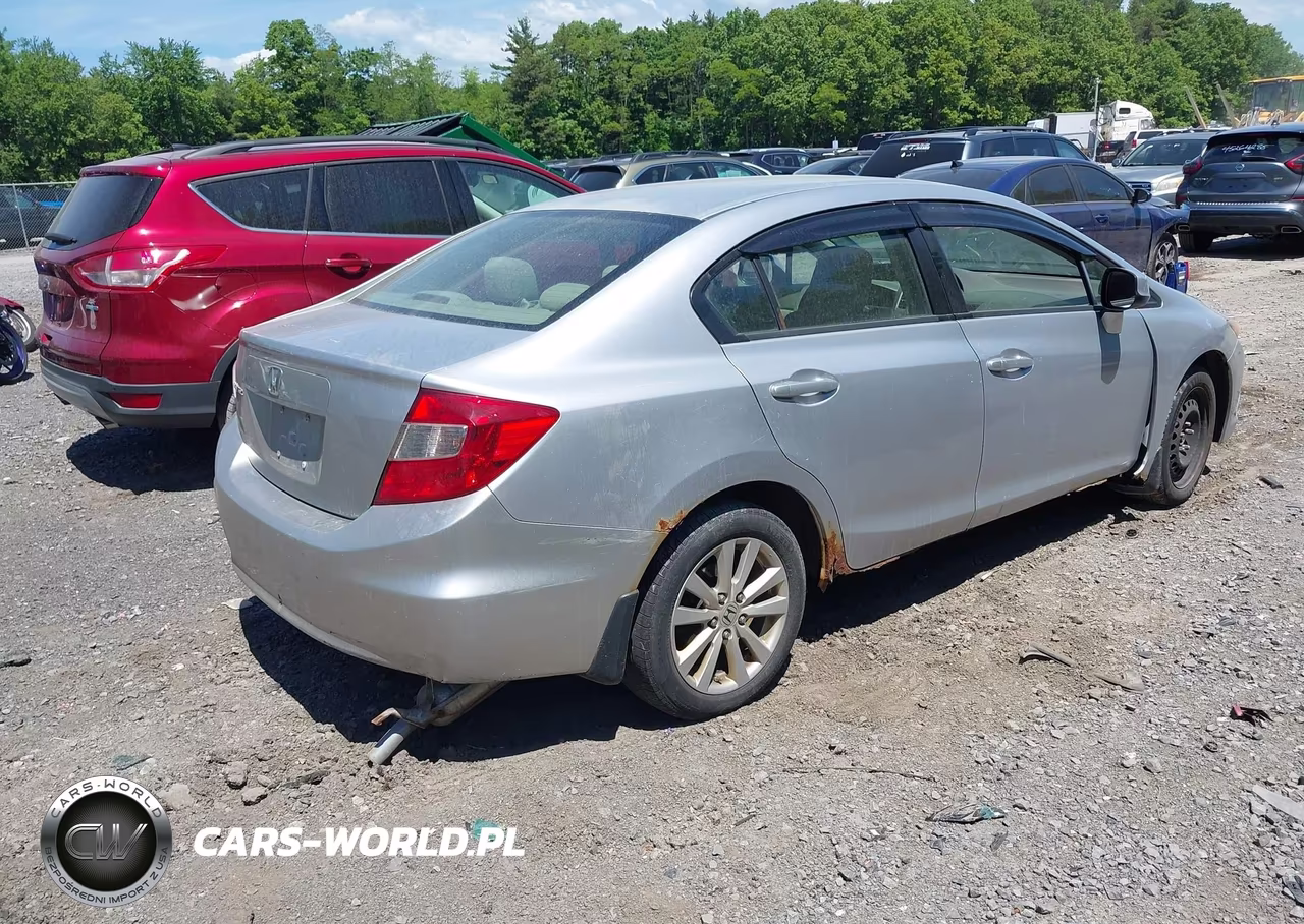 2012 Honda Civic Ex VIN:2HGFB2F85CH333938 - 4