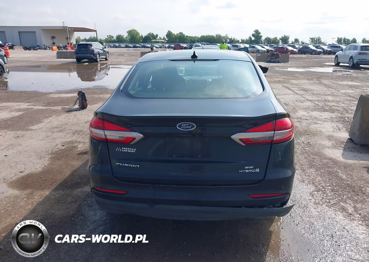 2019 Ford Fusion Hybrid Se VIN:3FA6P0LU2KR143707 - 16