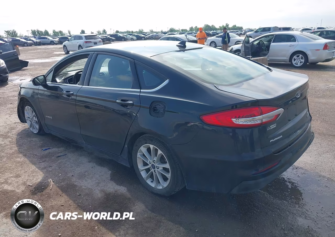 2019 Ford Fusion Hybrid Se VIN:3FA6P0LU2KR143707 - 3