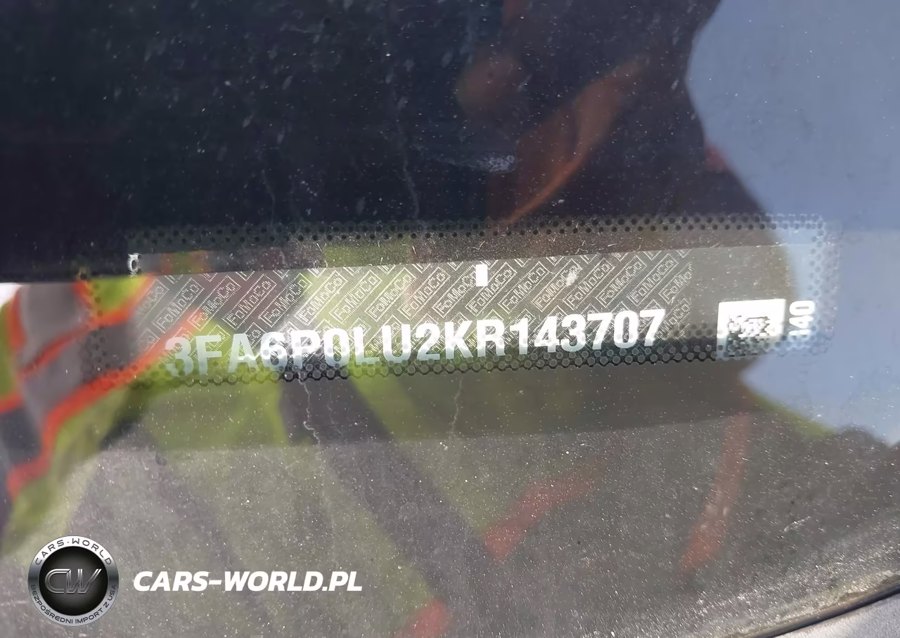 2019 Ford Fusion Hybrid Se VIN:3FA6P0LU2KR143707 - 9