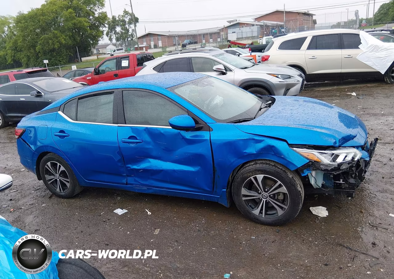 2021 Nissan Sentra Sv Xtronic Cvt VIN:3N1AB8CVXMY233838 - 13