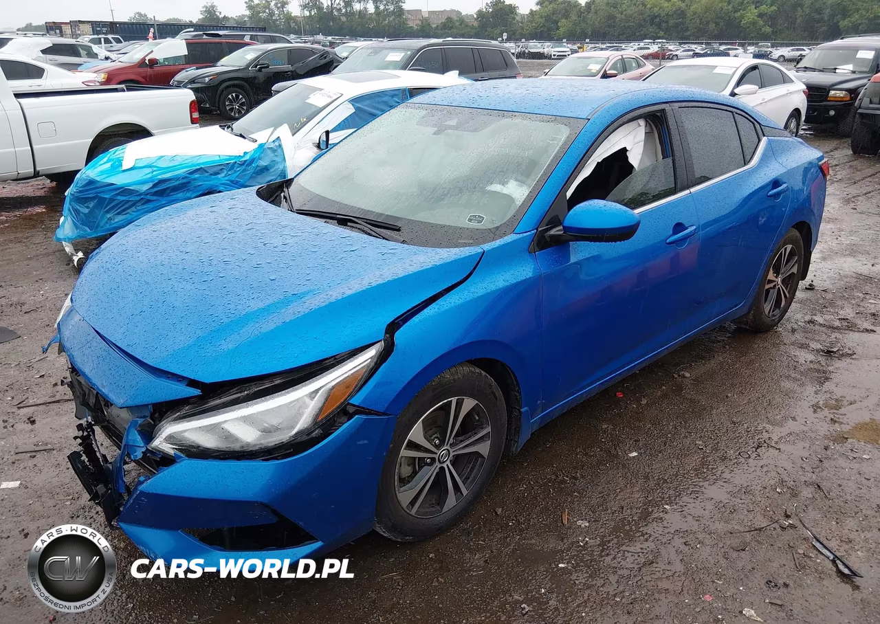 2021 Nissan Sentra Sv Xtronic Cvt VIN:3N1AB8CVXMY233838 - 2