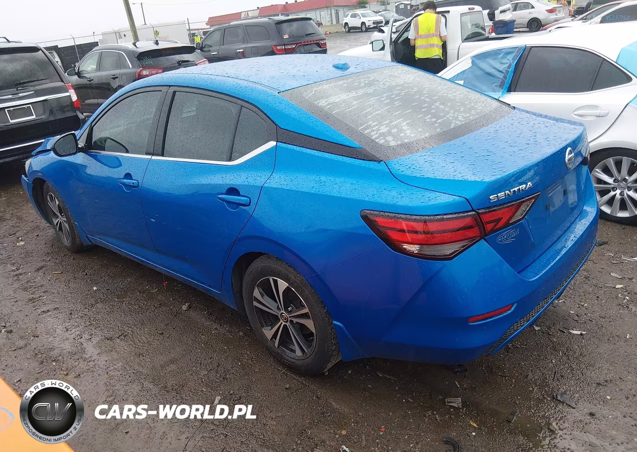 2021 Nissan Sentra Sv Xtronic Cvt VIN:3N1AB8CVXMY233838 - 3