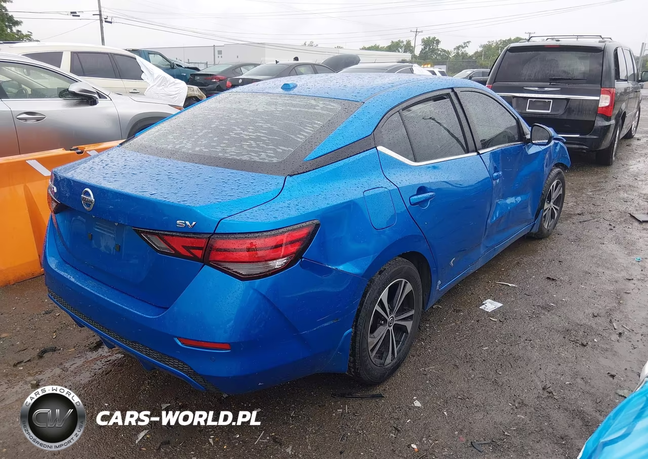 2021 Nissan Sentra Sv Xtronic Cvt VIN:3N1AB8CVXMY233838 - 4