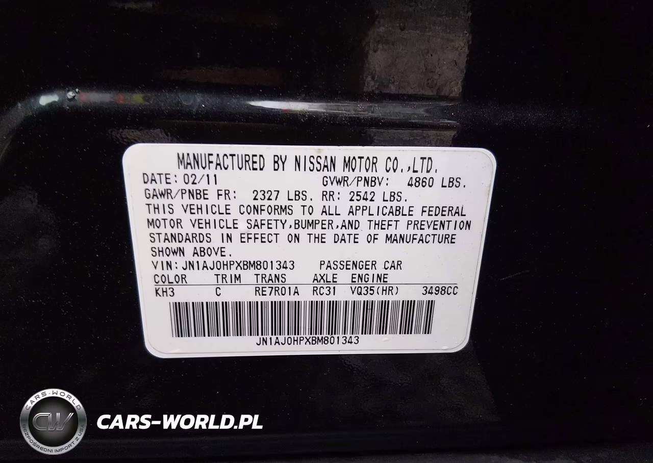 2011 Infiniti Ex35 Journey VIN:JN1AJ0HPXBM801343 - 9