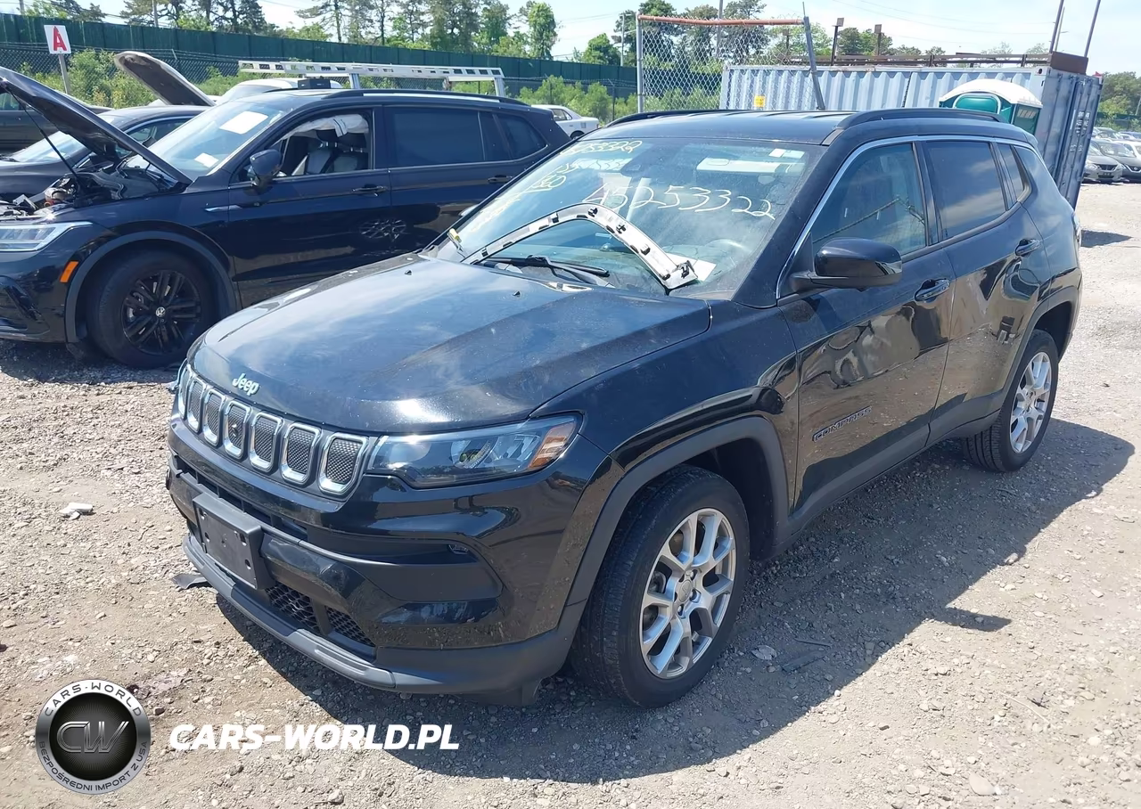 2022 Jeep Compass Latitude Lux 4X4 VIN:3C4NJDFB0NT221398 - 2