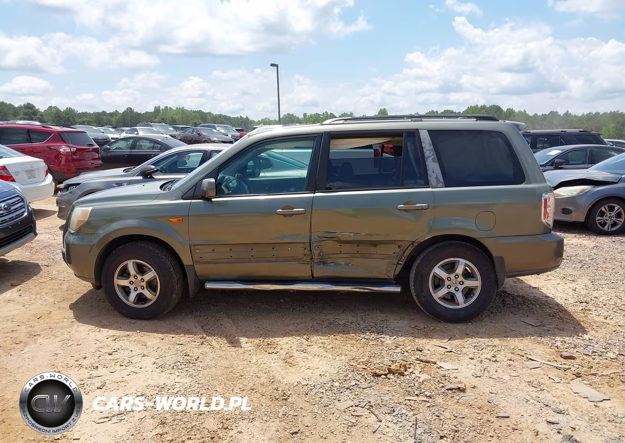 2007 Honda Pilot Ex-L VIN:5FNYF18577B007773 - 14
