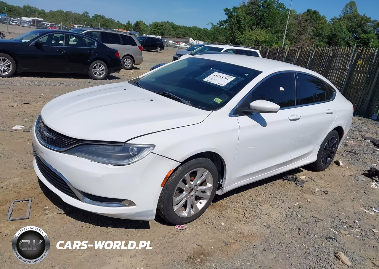 2015 Chrysler 200 Limited VIN:1C3CCCAB0FN658102 - 2