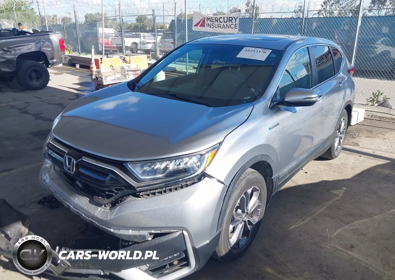 2022 Honda Cr-V Hybrid Ex-L VIN:5J6RT6H82NL051673 - 2
