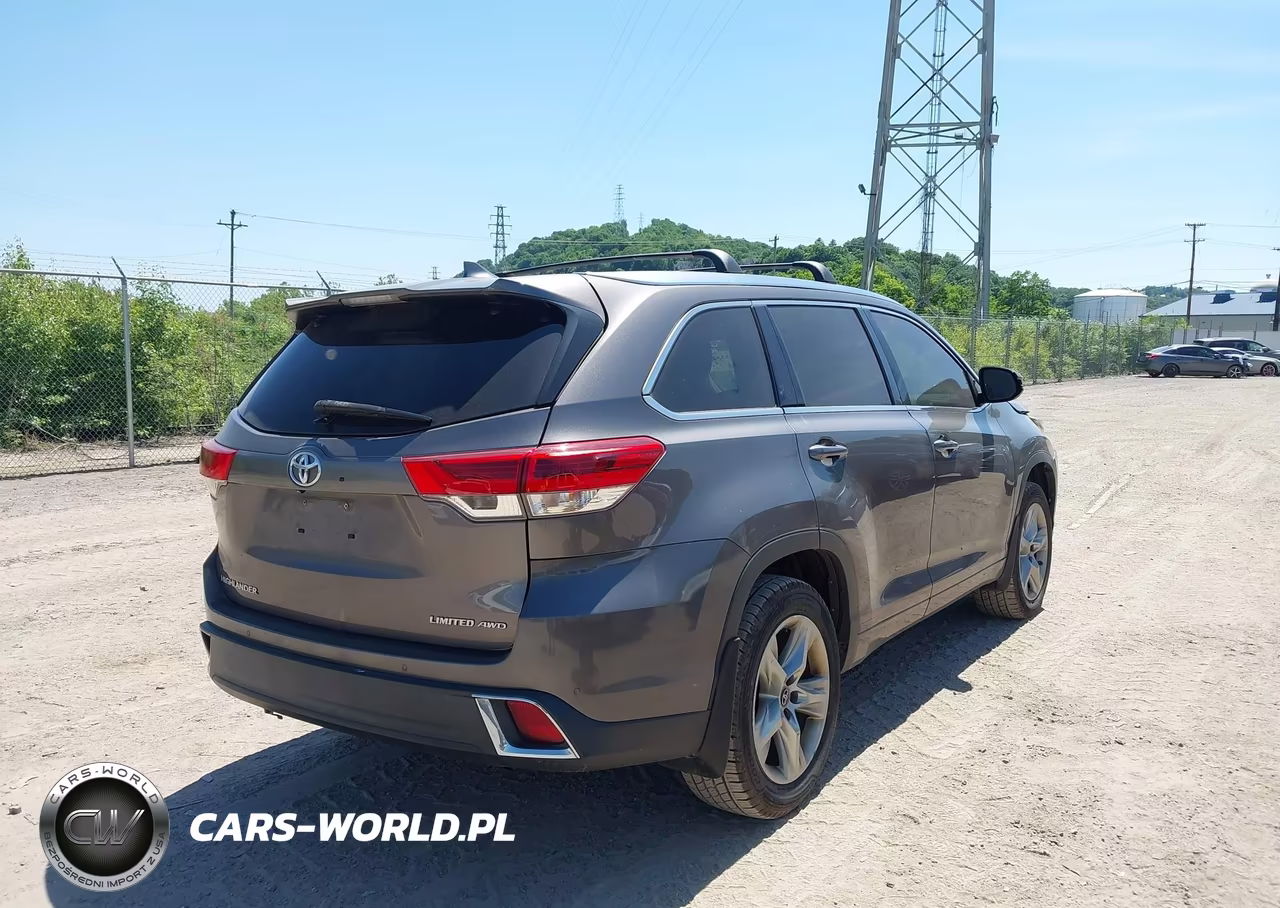 2017 Toyota Highlander Limited VIN:5TDDZRFH2HS416147 - 4
