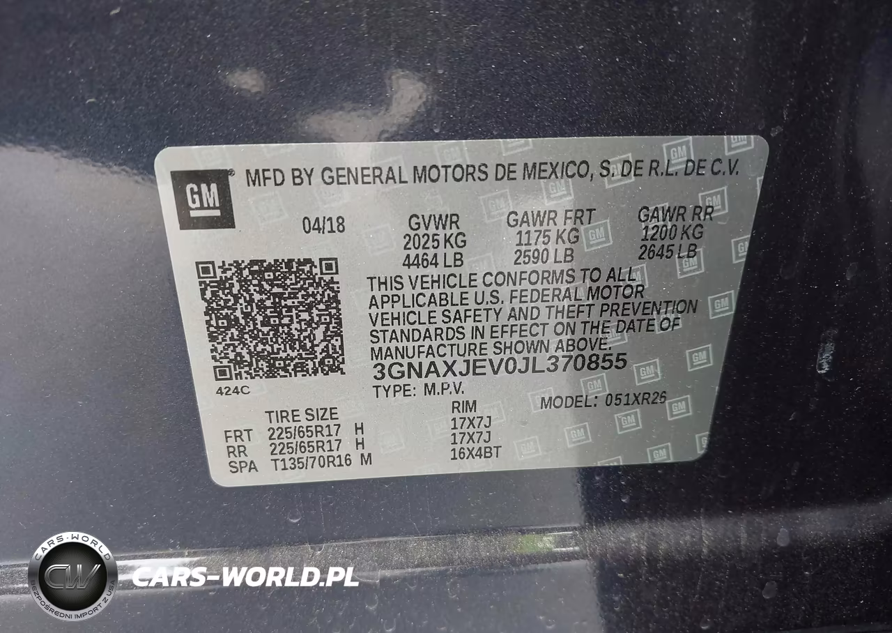 2018 Chevrolet Equinox Lt VIN:3GNAXJEV0JL370855 - 9