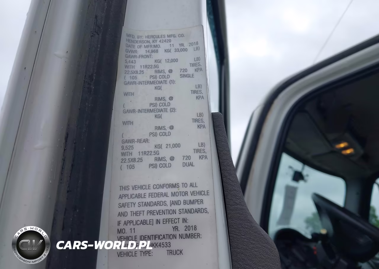 2019 Freightliner M2 106 VIN:1FVACXFC4KHKK4533 - 8