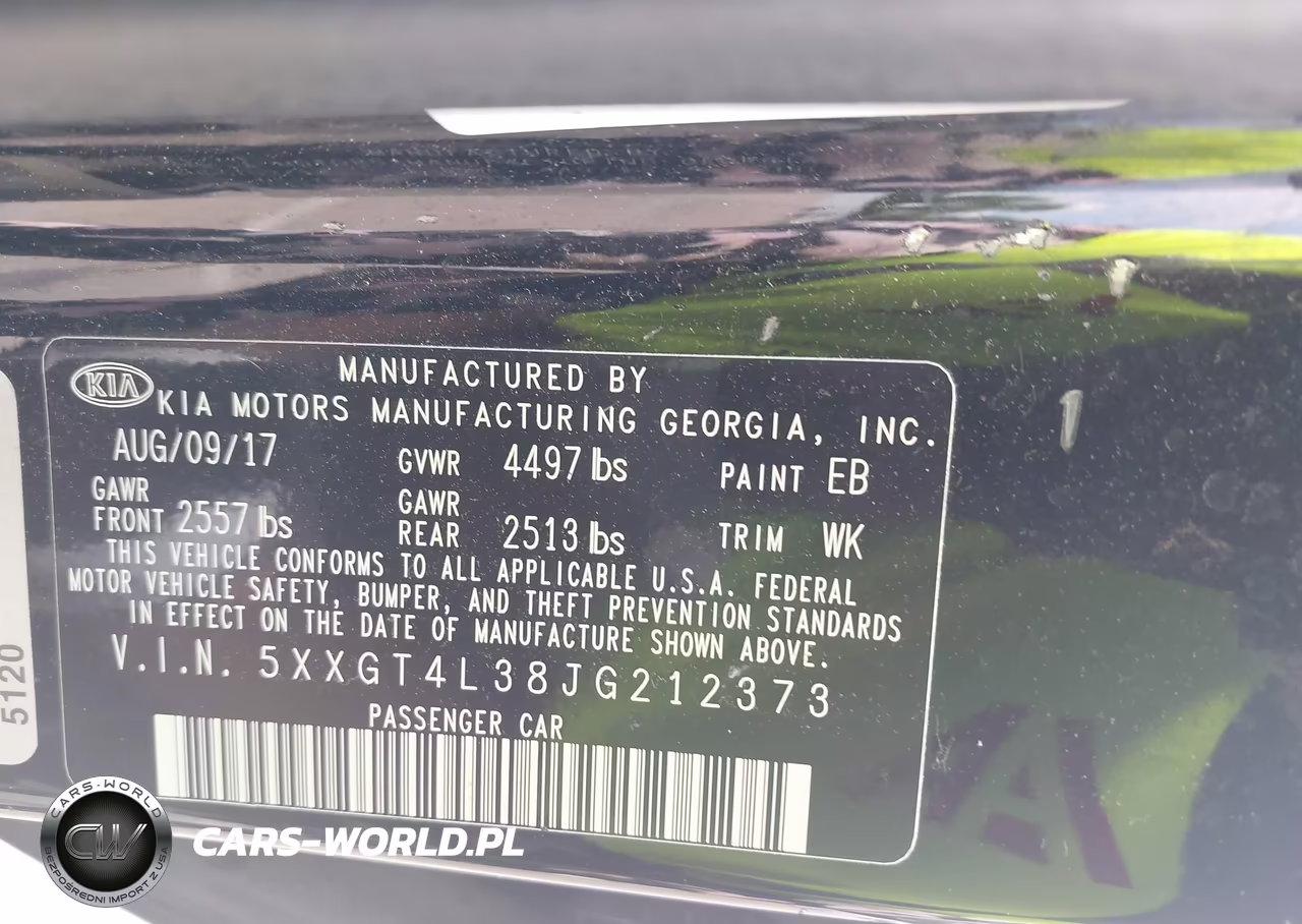 2018 Kia Optima Lx VIN:5XXGT4L38JG212373 - 9