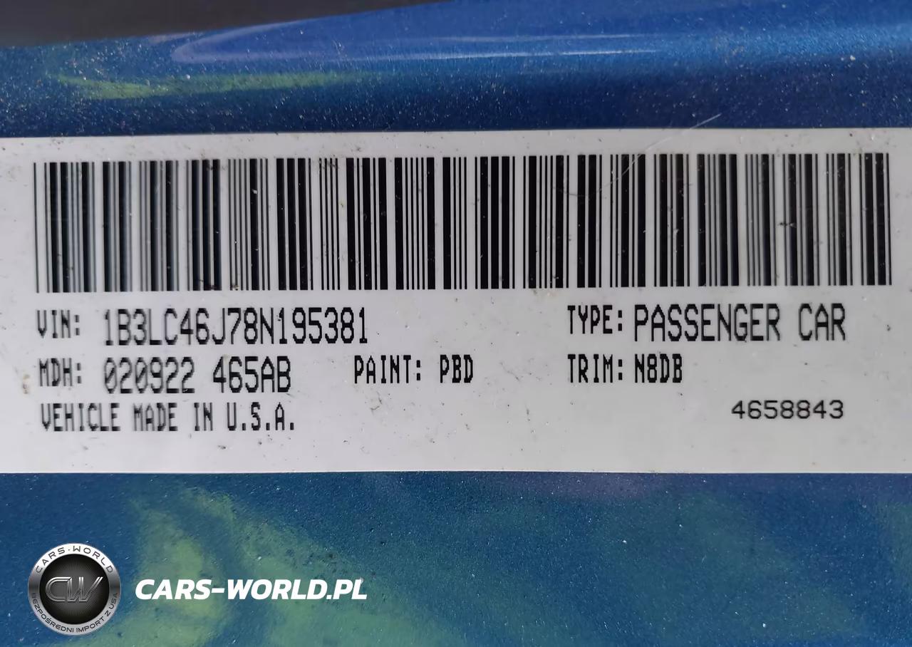 2008 Dodge Avenger Se VIN:1B3LC46J78N195381 - 9