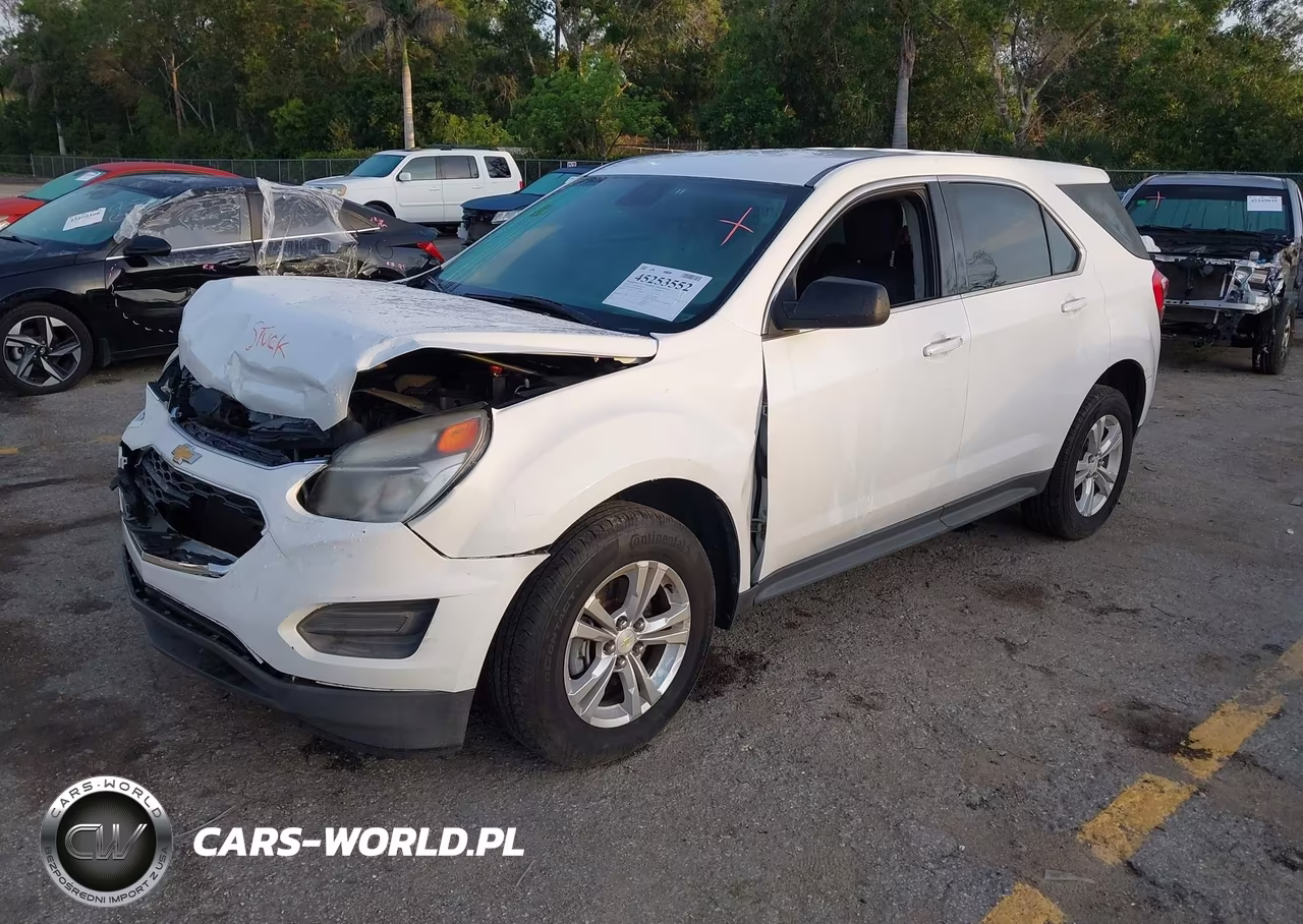 2016 Chevrolet Equinox Ls VIN:2GNALBEK0G6324494 - 2