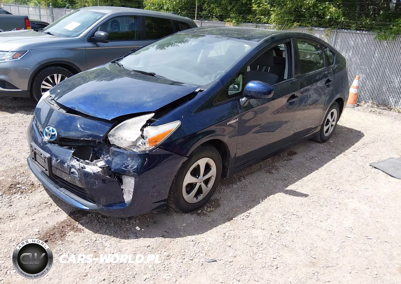 2012 Toyota Prius Two VIN:JTDKN3DU6C1591264 - 2