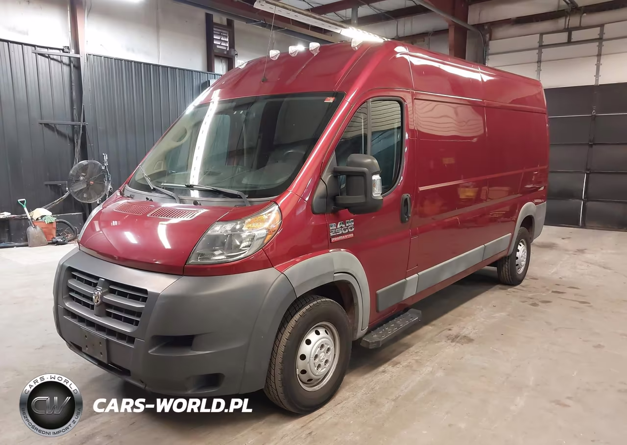 2018 Ram Promaster 2500 High Roof 159 Wb VIN:3C6TRVDG9JE143732 - 2