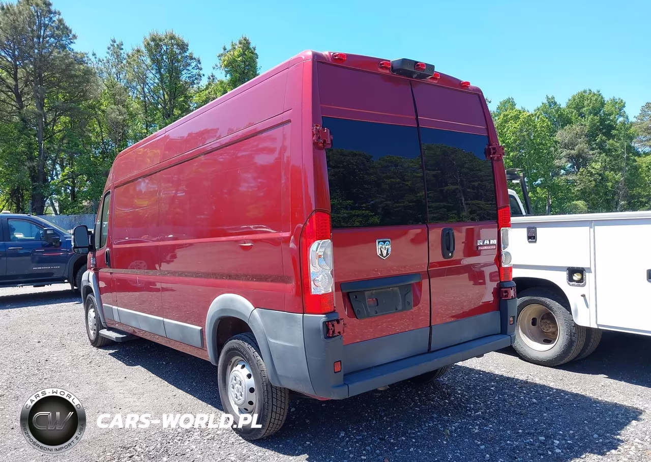 2018 Ram Promaster 2500 High Roof 159 Wb VIN:3C6TRVDG9JE143732 - 3