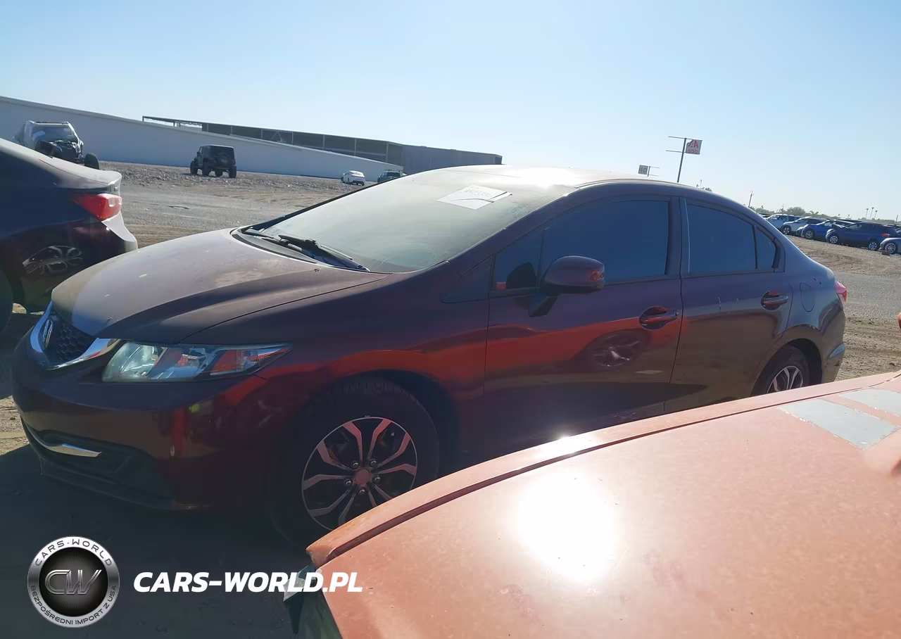 2013 Honda Civic Lx VIN:2HGFB2F57DH510805 - 14